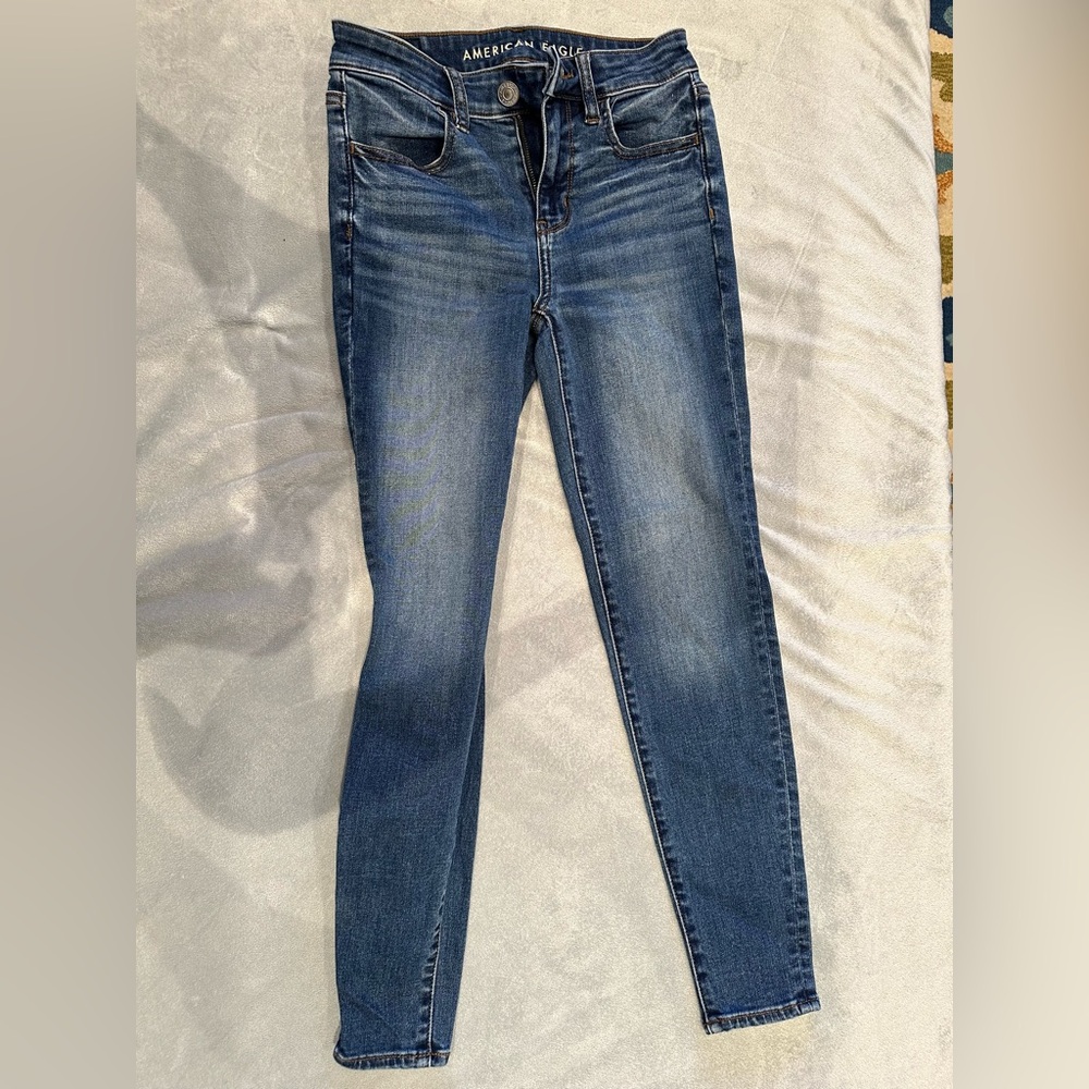 AMERICAN EAGLE APPAREL Ladies Women's Size 0 Next Level Stretch Jeans